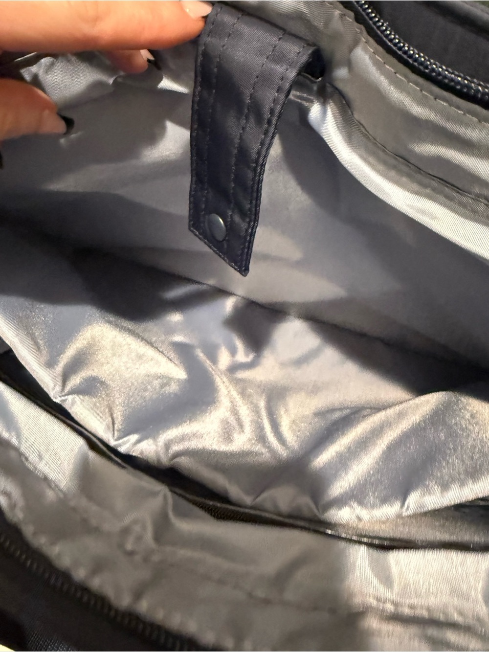 Navy Multi-Pocket Tote / Travel Bag - Picture 6 of 8